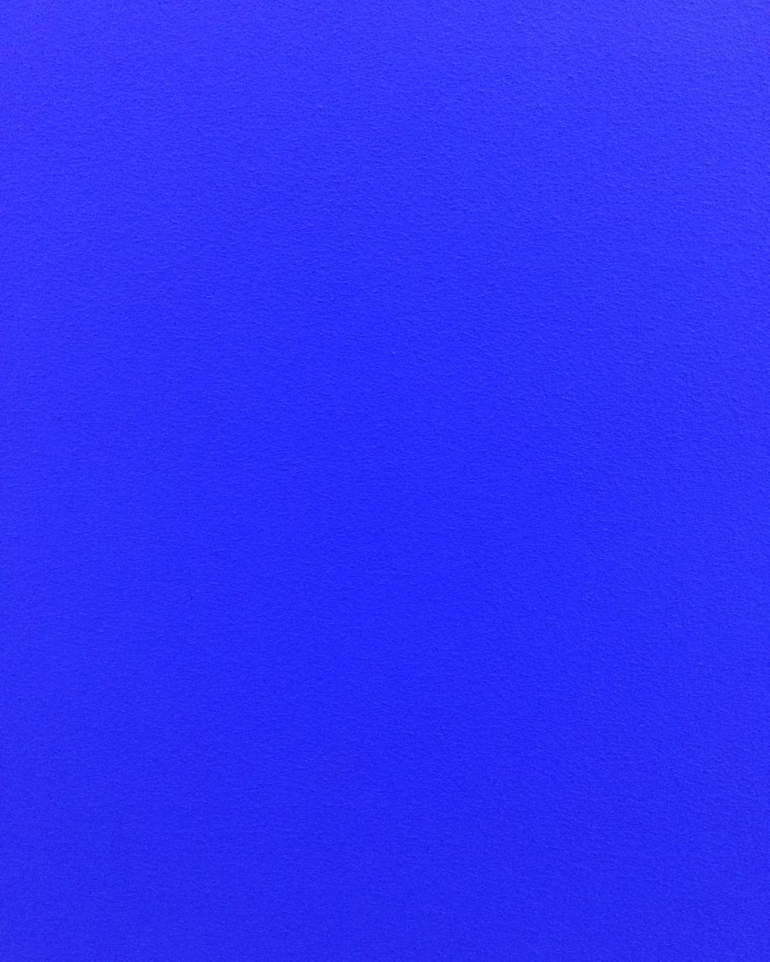 Yves Klein. Monochrome Blue: IKB 73, 1961. – GRADIENT PROJECTS