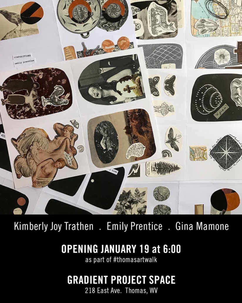 Trathen, Prentice, Mamone group show